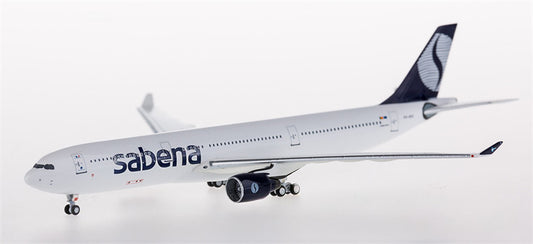 AeroClassics Sabena for Airbus A330-300 OO-SFO 1:400 Aircraft Pre-built  Airliner Model Display