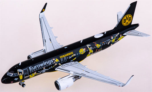 JC Wings Eurowings Airbus A320 D-AEWM 1:400 Diecast Model view 1