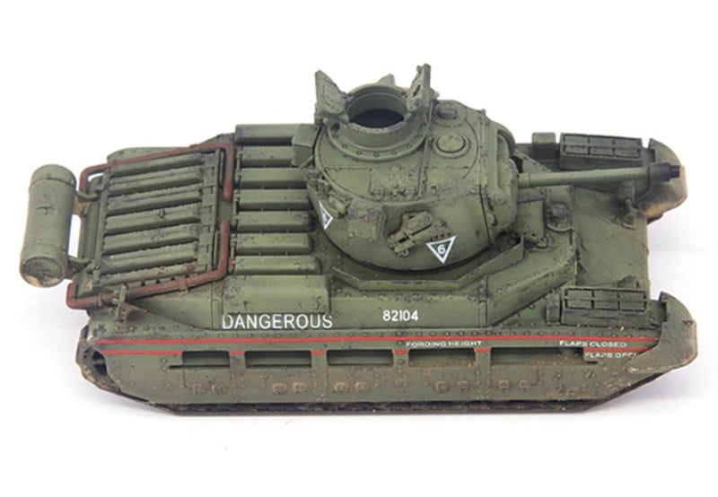 S-MODEL Matilda II Frog Flamethrower Tank Dangerous 82104 1:72 Tank Pre-built Model