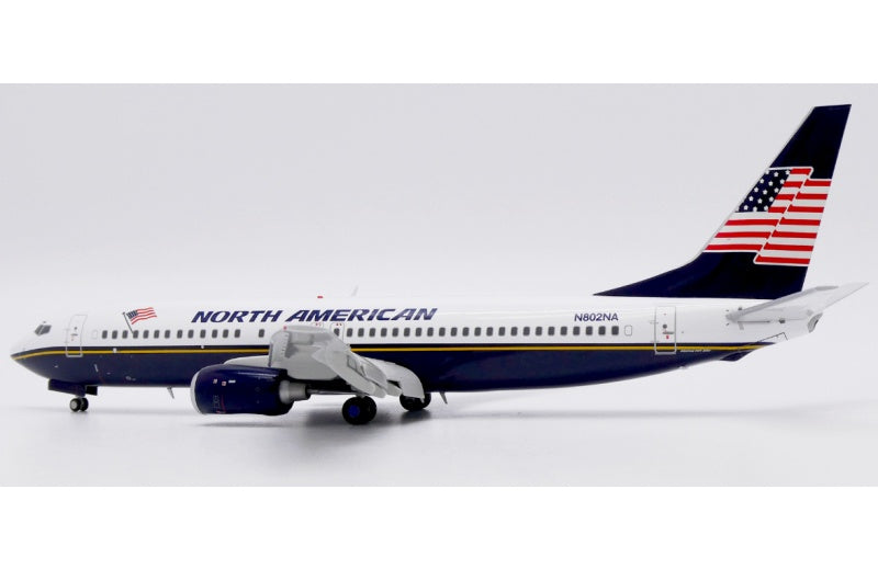 JC Wings 1:200 North American Airlines B737-800 N802NA Flaps down DIECAST Model