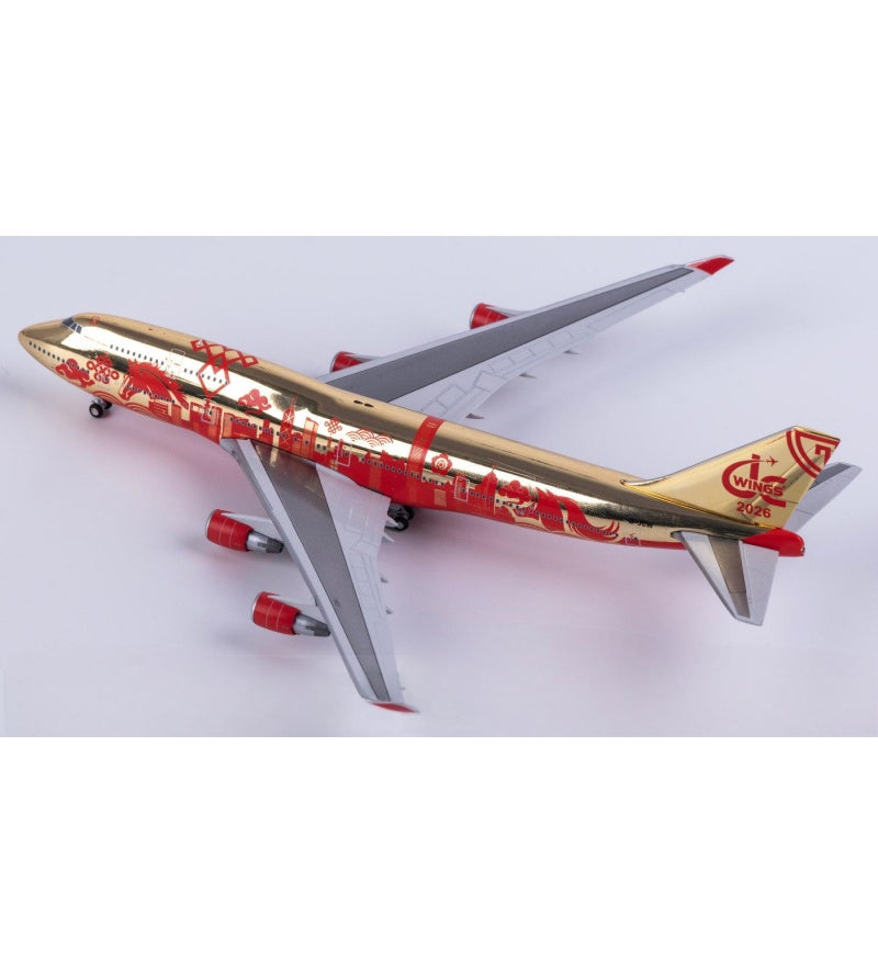 JC Wings 1:400 Boeing 747-400 B-JCW  DIECAST Model