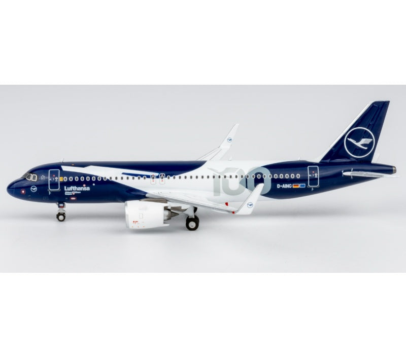 NG Models 1:400 Lufthansa A320neo D-AING Regular version DIECAST Model