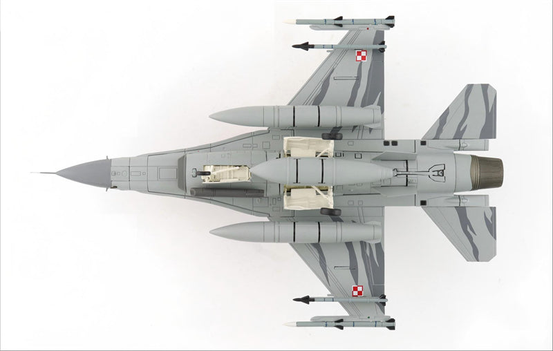 HOBBY MASTER Polish Air Force F-16C Polish Tiger Demo Team 1:72 Model 2025 Maj. Maciej "SLAB" Krakowian 4056