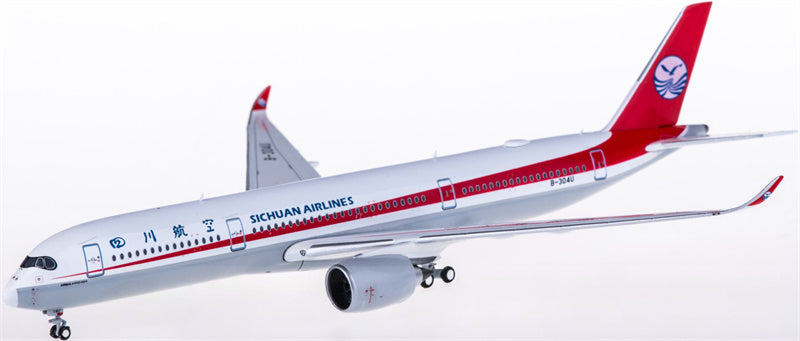 JC Wings Sichuan Airlines Airbus A350-900XWB B-304U 1:400 Diecast Model view 4