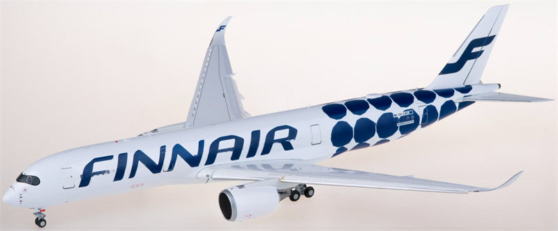 JC Wings Finnair Airbus A350-900XWB OH-LWL Flaps Down 1:200 Diecast Model view 2