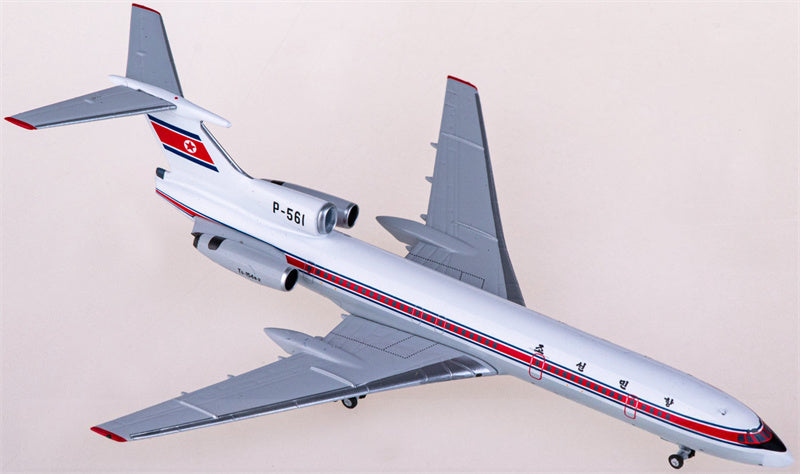 NG Models Air Koryo for Tupolev Tu-154B P-561 1:400 Airplane Pre-built  Airliner Model Display