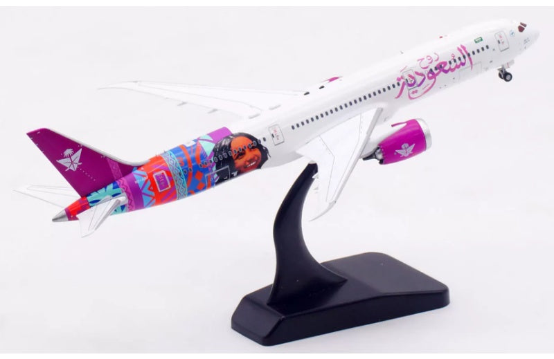Aviation 1:400 Saudi Arabian Airlines B787-9 HZ-ARF  DIECAST Model