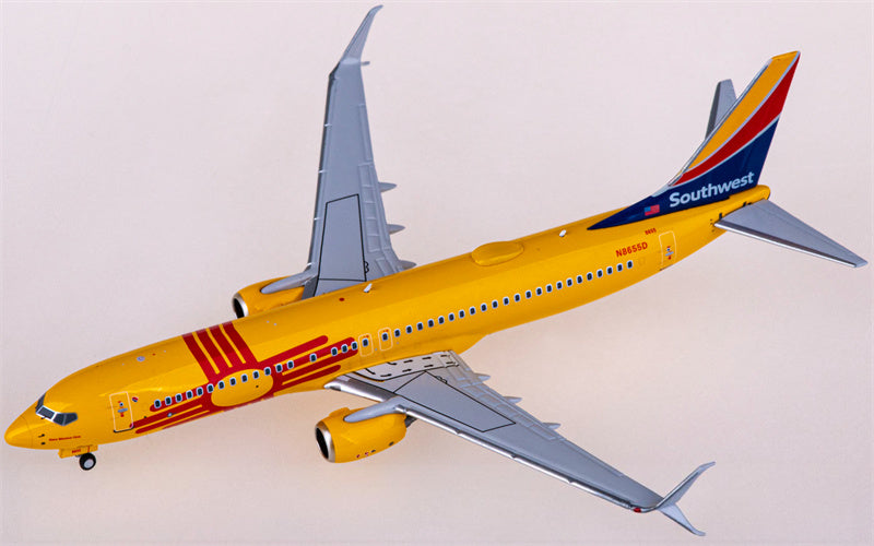 NG Models Southwest Airlines Boeing 737-800 N8655D 1:400 Diecast Model view 2