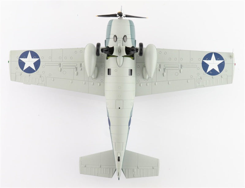 HOBBY MASTER F4F-4 Wildcat US Navy Battle of Santa Cruz white 19 Lt. Swede Vejtasa VF-10 USS Enterprise Oct 1942 1:48 Aircraft Pre-built Model
