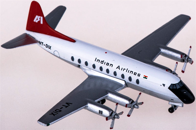 AeroClassics Indian Airlines Vickers Viscount 700 VT-DIX 1:400 Diecast Model view 1