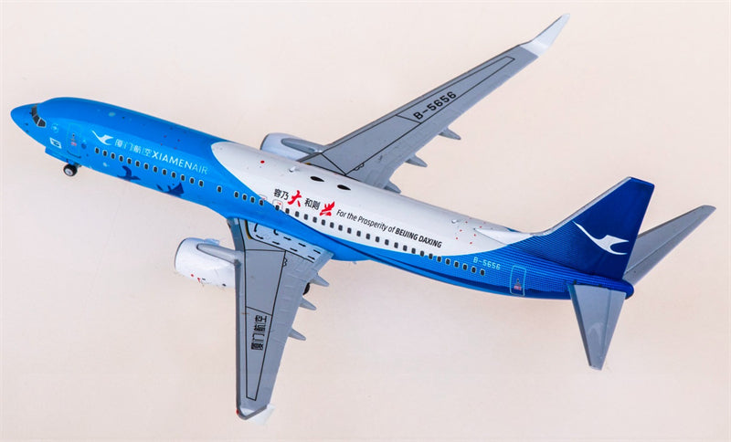 NG Models 1:400 XiamenAir Boeing 737-800 B-5656 Model