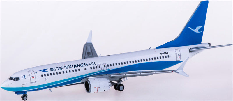 JC Wings XiamenAir Boeing 737 MAX 8 B-1288 1:400 Diecast Model view 4