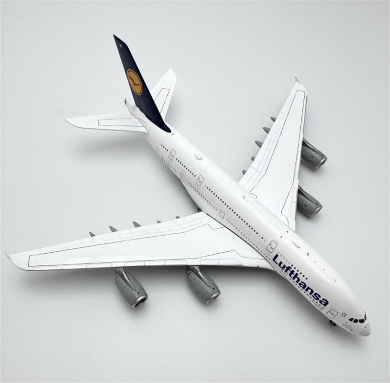 YY Wings Lufthansa Airbus A380 D-AIMC Peking Livery 1:400 Diecast Model view 3