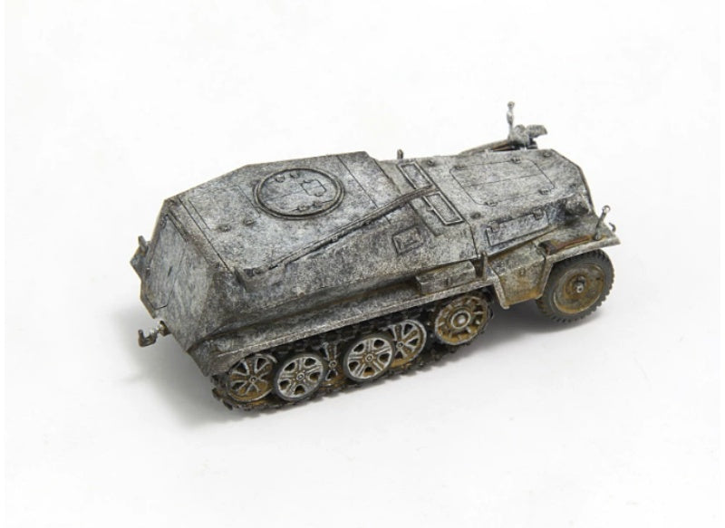 S-MODEL WWII German Sd.Kfz. 253 artillery observation vehicle with winter livery 1:72 Tank Pre-built Model
