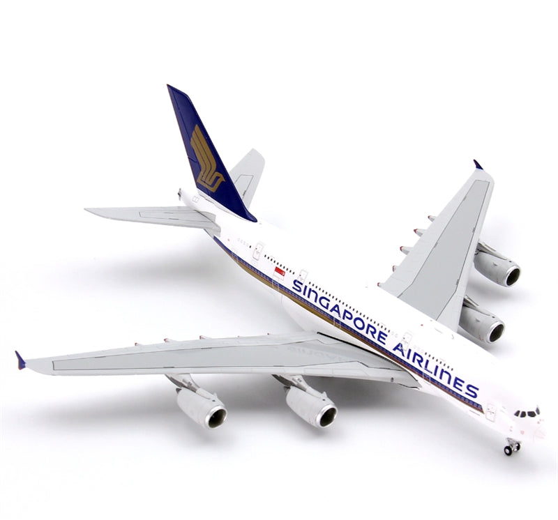 YY Wings Singapore Airlines Airbus A380-800 9V-SKJ 1:400 Diecast Model view 4