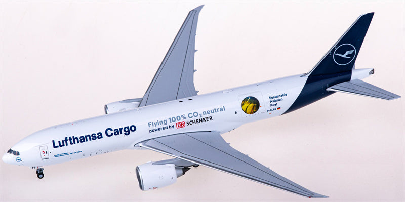 NG Models Lufthansa Cargo Boeing 777F D-ALFG 1:400 Diecast Model view 2