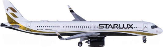 JC Wings Starlux Airlines for Airbus A321neo B-58201 1:400 Airplane Pre-built  Airliner Model Display