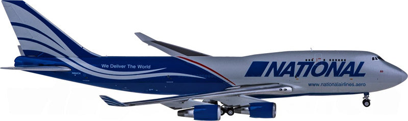 Geminijets National Airlines Boeing 747-400BCF N952CA 1:400 Diecast Model view 1