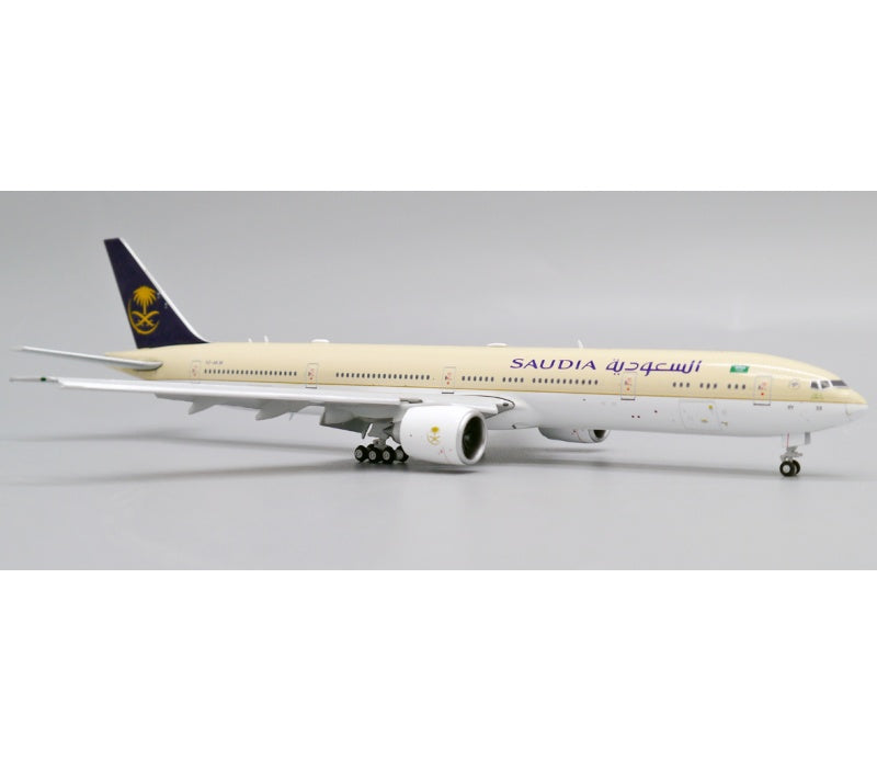 JC Wings 1:400 Saudi Arabian Airlines B777-300ER HZ-AK38 Flaps down DIECAST Model