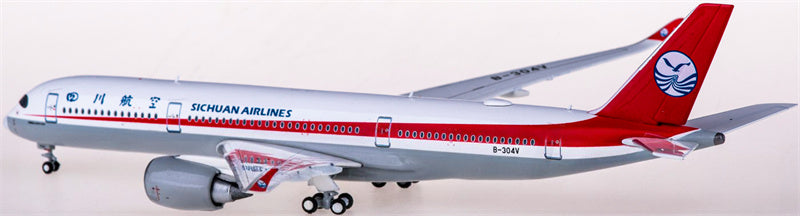 JC Wings Sichuan Airlines Airbus A350-900XWB B-304V 1:400 Diecast Model view 2
