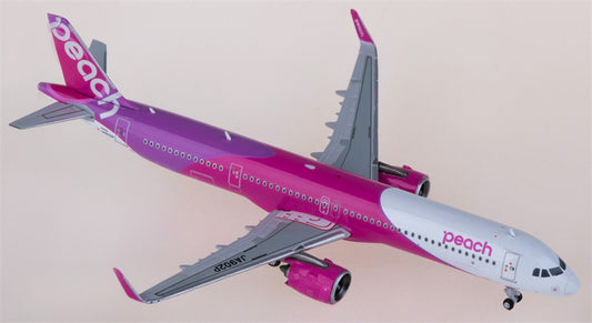 JC Wings Peach Aviation Airbus A321neo JA902P 1:400 Diecast Model view 1