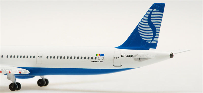 AeroClassics sabena for Airbus A321 OO-SUC 1:400 Aircraft Pre-built  Airliner Model Display