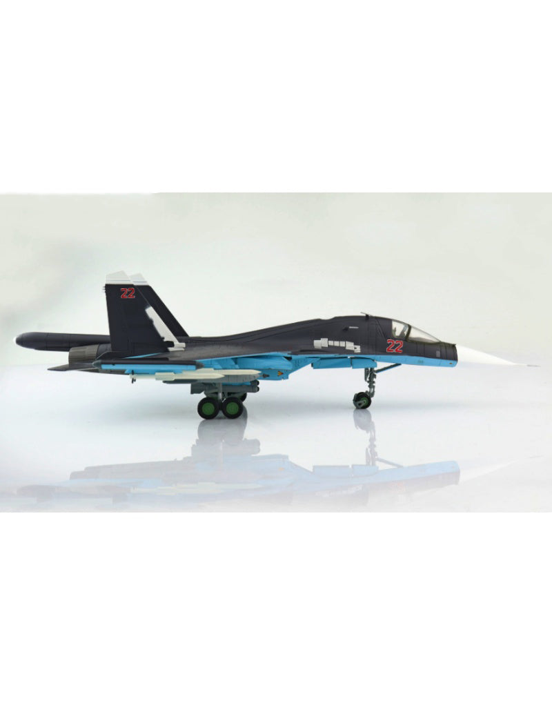 HOBBY MASTER Russian Air Force Su-34 Fullback Syria 1:72 Model 2015  Red 22