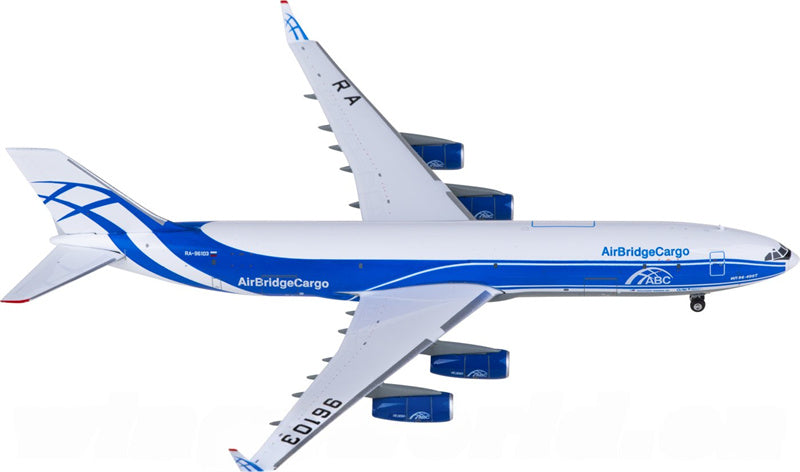 Phoenix AirBridgeCargo Ilyushin Il-96-400 RA-96103 1:400 Diecast Model view 2