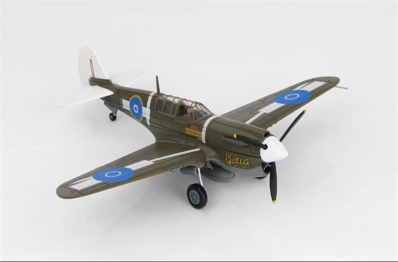 HOBBY MASTER P-40N Gloria New Zealand Air Force Squadron 4 NZ3220 1944 1:72 Airplane Pre-built Model