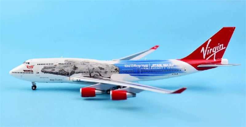 JC Wings 1:400 Virgin Atlantic Boeing 747-400 G-VLIP  DIECAST Model