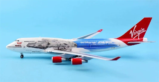 JC Wings 1:400 Virgin Atlantic Boeing 747-400 G-VLIP  DIECAST Model