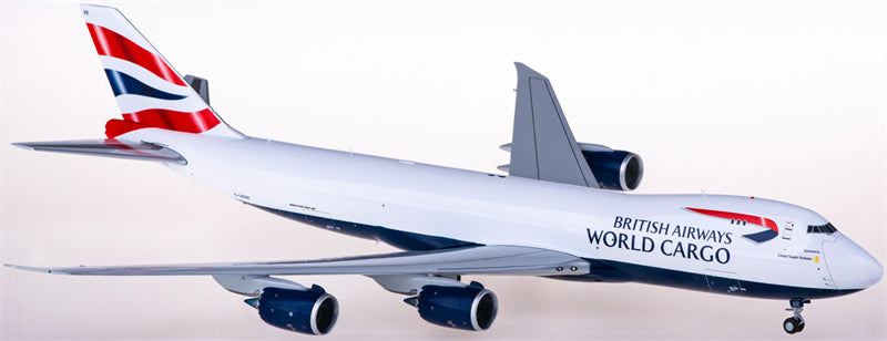 JC Wings British Airways World Cargo Boeing 747-8F G-GSSE 1:200 Diecast Model view 2