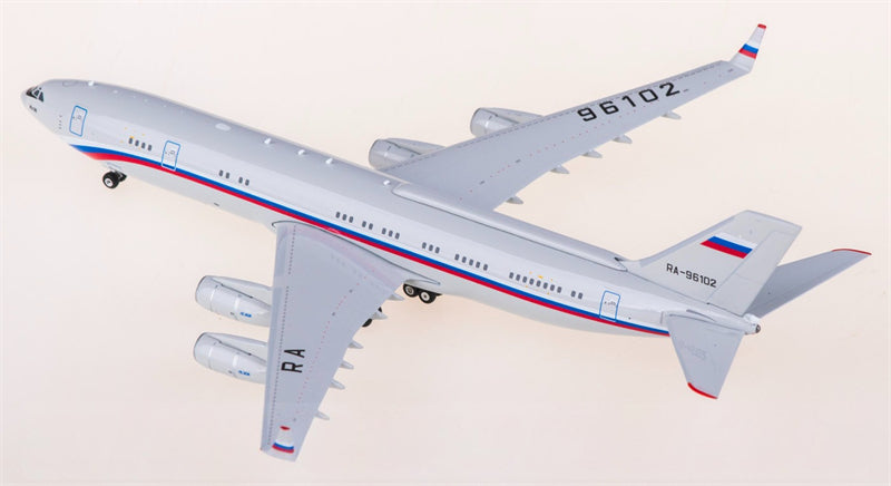 Phoenix Russian Air Force Ilyushin IL-96-400 RA-96102 1:400 Diecast Model view 3