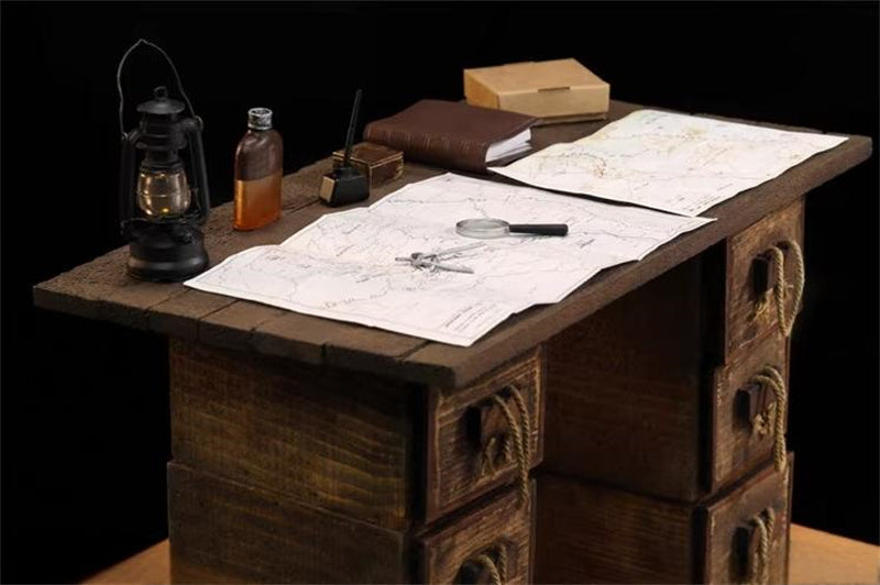 DID WWI Desk Diorama Set 1:6 Scene Pre-built Model