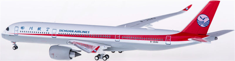 JC Wings Sichuan Airlines Airbus A350-900XWB B-304U 1:400 Diecast Model view 3