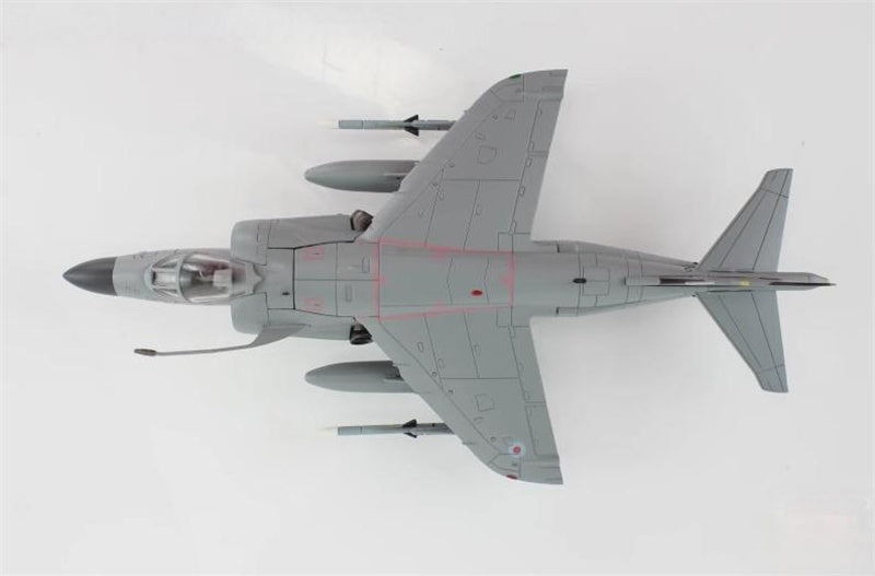 HOBBY MASTER Sea Harrier FA.2 ZH804 Royal Navy Fairford 2002 (w/ Sea Eagle missiles) 1:72 Airplane Pre-built Model