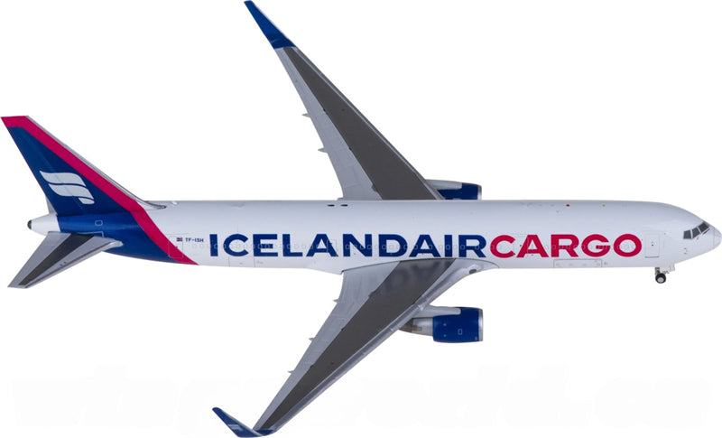 JC Wings Icelandair Cargo Boeing 767-300ER TF-ISH 1:400 Diecast Model view 1