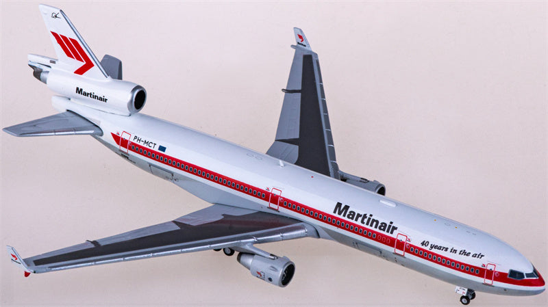 JC Wings Martinair for McDonnell Douglas MD-11 PH-MCT 1:400 Airplane Pre-built  Airliner Model Display