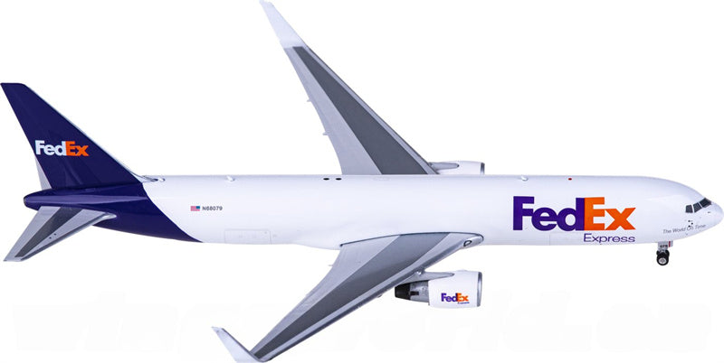 Phoenix FedEx Boeing 767-300ER N68079 1:400 Diecast Model view 1