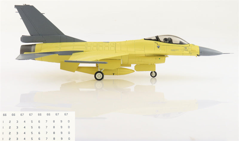 HOBBY MASTER F-16V Yellow Viper ROCAF 2023 (with decals different airplanes) 1:72 Aircraft Pre-built Model