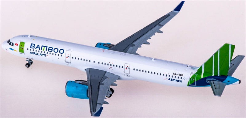 JC Wings Bamboo Airways Airbus A321NEO VN-A589 1:400 Diecast Model view 2