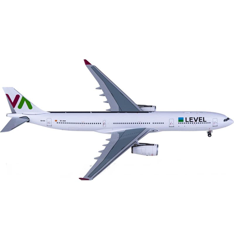 NG Models LEVEL Airbus A330-300 EC-NHM 1:400 Aircraft Pre-built  Airliner Model Display