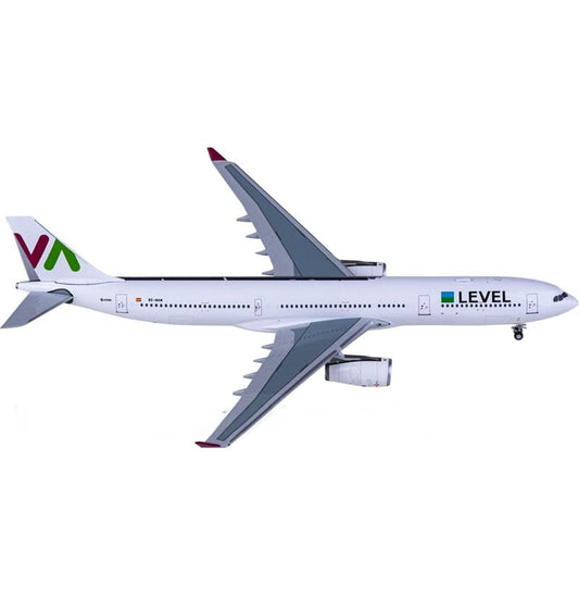 NG Models LEVEL Airbus A330-300 EC-NHM 1:400 Aircraft Pre-built  Airliner Model Display