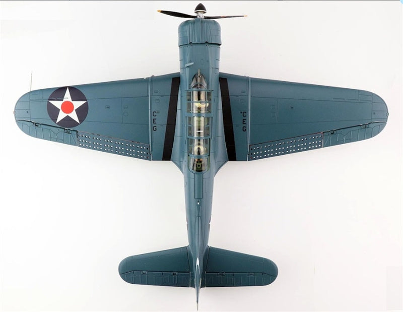 Hobby Master SBD-2 Dauntless Pearl Harbour BuNo 2162 flown by LCDR Howard Young Commander Enterpise Group USS Enterprise 7th Dec 1941 1:32 Airplane Pre-built Model