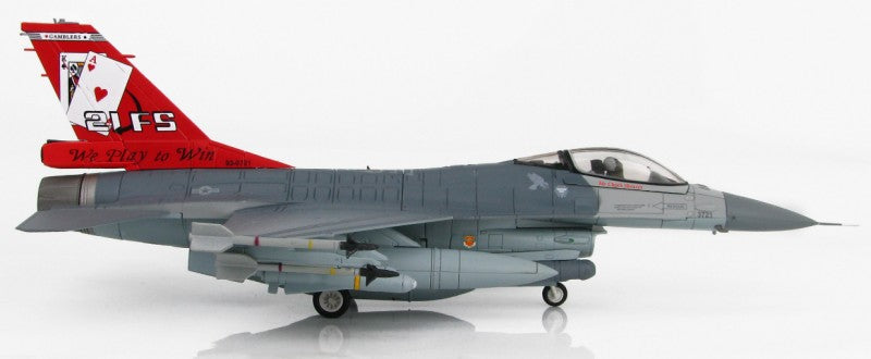 HOBBY MASTER ROCAF F-16A 21 FS Gamblers 1:72 Model 2016 20th Anniversary We Play to Win 93-0721