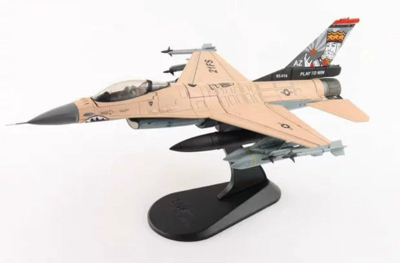 HOBBYMASTER USAF / Luke AFB F-16V 21st Sqn. 1:72 Model 2025  Play to Win 93-0814