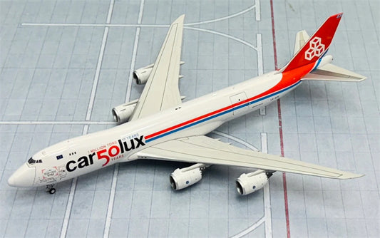 Hxmodels Cargolux Boeing 747-8F LX-VCC Interactive Series 1:400 Aircraft Model