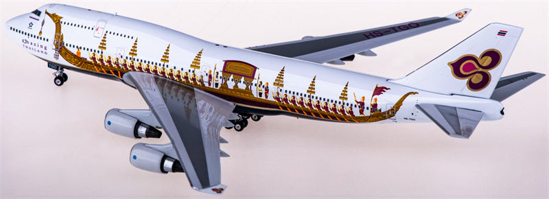Phoenix Thai Airways Boeing 747-400 HS-TGO Amazing Thailand 1:400 Diecast Model view 4