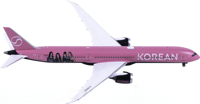 NG Models Korean Air Boeing 787-10 Dreamliner HL8816 Regular Version 1:400 Diecast Model view 3