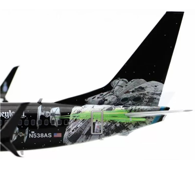 JC Wings 1:200 Alaska Airlines B737-800 N538AS  DIECAST Model